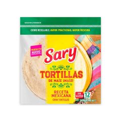 Tortilla Sary 240g 12u R/mexicana