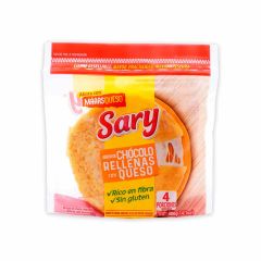 Arepas De Chócolo Rellenas Con Queso Sary x 380gr x 4 Unidades