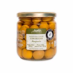 Aceitunas De Manzanilla El Fortín Verde Con Hueso Frasco x 330gr