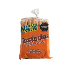 Tostadas Seba Seba Línea Económica x 180gr x 16 Unidades