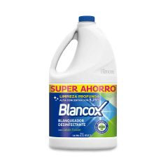 Blanqueador Desinfectante Blancox Aroma Limón Fusión x 2000ml Súper Ahorro