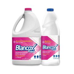 Desmanchador Blancox Ropa Blanca Pet x 2000ml + Ropa Blanca Pet x 1000ml