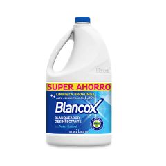 Blanqueador Desinfectante Blancox Aroma Poder Natural x 2000ml Súper Ahorro