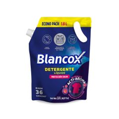 Detergente Líquido Blancox Prendas De Color Sin Cloro Doypack x 1800ml