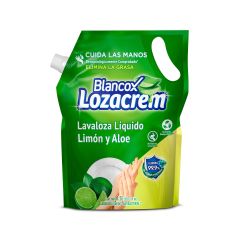 Lavaplatos Líquido Blancox Lozacrem Limón Y Aloe Doypack x 1500ml