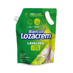 Lavaplatos Líquido Blancox Lozacrem Limón Y Aloe Doypack x 1500ml