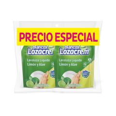 Lavaplatos Lozacrem Liq 720Ml 2U Limo/Dp
