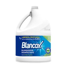 Blanqueador Desinfectante Blancox Aroma Limón Fusión x 3800ml Súper Ahorro