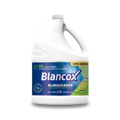 Blanqueador Desinfectante Blancox Aroma Limón Fusión x 3800ml Súper Ahorro