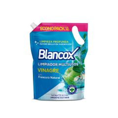 Limpiador Líquido Multiusos Blancox Vinagre Aroma Frescura Natural Doypack X 1500ml