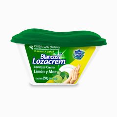 Lavaplatos En Crema Blancox Lozacrem Aroma A Limón Y Aloe x 850gr