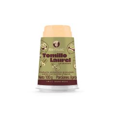 Tomillo Laurel Refisal Con Sal Marina Salero X 100gr