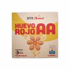 Huevos Avinal Tipo AA Rojo Funda Biodegradable x 30 Unidades
