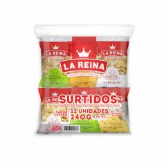 Papas La Reina Sabores Surtidos x 20gr x 12 Unidades