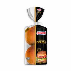 Pan Hamburguesa Bimbo 360g 4u Dorado
