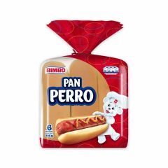 Pan Perro Bimbo x 205gr x 6 Unidades