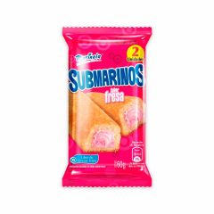 Pastelitos Submarinos Marinela Sabor A Fresa x 30gr x 2 Unidades