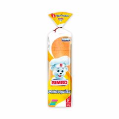 Pan Bimbo 600G Mantequilla
