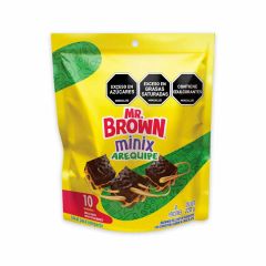 Brownies Mr. Brown Minix Arequipe x 220gr x 10 Unidades