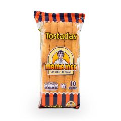 Tostadas Mama Inés Tradicional x 115gr x 10 Unidades