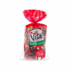 Pan Bimbo Vital 460g Natural Frutos/rojo