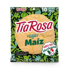 Tortilla Tia Rosa 21G 10Un Maiz 100% Mex