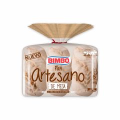 Pan Bimbo 390g 6u Artesano Mesa