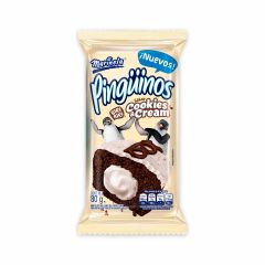 Pastelitos Pinguinos Marinela Sabor A Cookies & Cream x 80gr