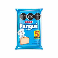 Panque Bimbo 300g 5u Vainilla