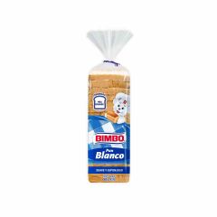 Pan Tajado Bimbo Blanco Suave Y Esponjoso X 600gr