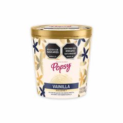 Helado Gourmet Popsy Sabor Vainilla x 300gr