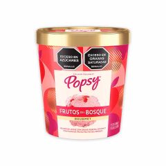 Helado Popsy 600g Gourmet Fruto/bosques