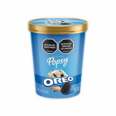 Helado Gourmet Popsy Sabor Oreo x 600gr