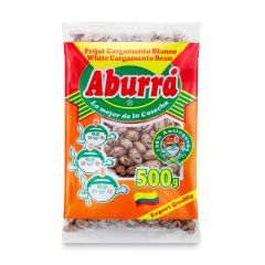 Fríjol Cargamanto Blanco Importado Aburrá x 500gr