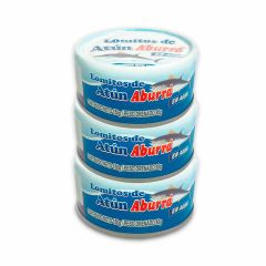 Atun Aburra 150g 3u Lomos Agua