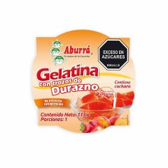 Gelatina Aburra 113 Gr Fresa/durazno