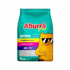 Arena Sanitaria Para Gatos Aburra Pets X 4000gr