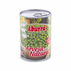 Arvejas Enlatadas Al Natural Aburrá Abre Fácil x 320gr
