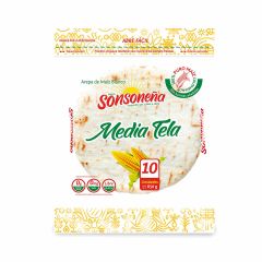 Arepas De Maíz Blanco Sonsoneña Tipo Media Tela x 650gr x 10 Unidades