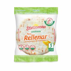 Arepas De Maíz Blanco Sonsoneña Para Rellenar x 750gr x 5 Unidades