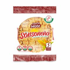 Arepas De Maíz Mote Sonsoneña x 520gr x 5 Unidades