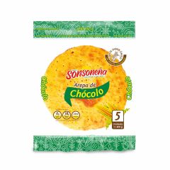 Arepas De Chócolo Sonsoneña x 400gr x 5 Unidades