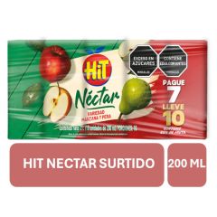 Néctar Hit Sabores Surtidos Tetra x 200ml Pague 7 Lleve 10 Unidades