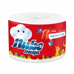 Papel Hig Nube Und 30m Mega Fresa Rojo