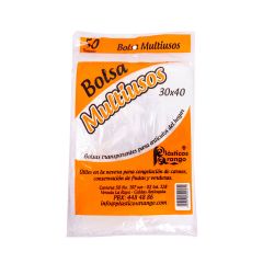 Bolsa Plástica Tipo Multiusos Arango 30x40cm x 50 Unidades