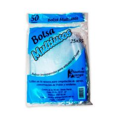 Bolsa Plástica Tipo Multiusos Arango 25x35cm x 50 Unidades