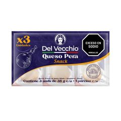 Queso Pera Del Vecchio 114g 3u