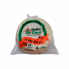 Arepas De Maíz Blanco De Casa Tipo Mini Tela x 650gr x 10 Unidades