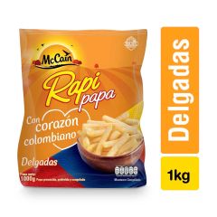 Papas Precocidas Rapi Papa Mc Cain Delgadas x 1000gr