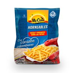 Papas Precocidas Mc Cain Horneables Delgadas x 1500gr